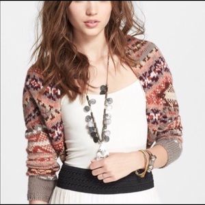 NWOT FREE PEOPLE Shrug XS